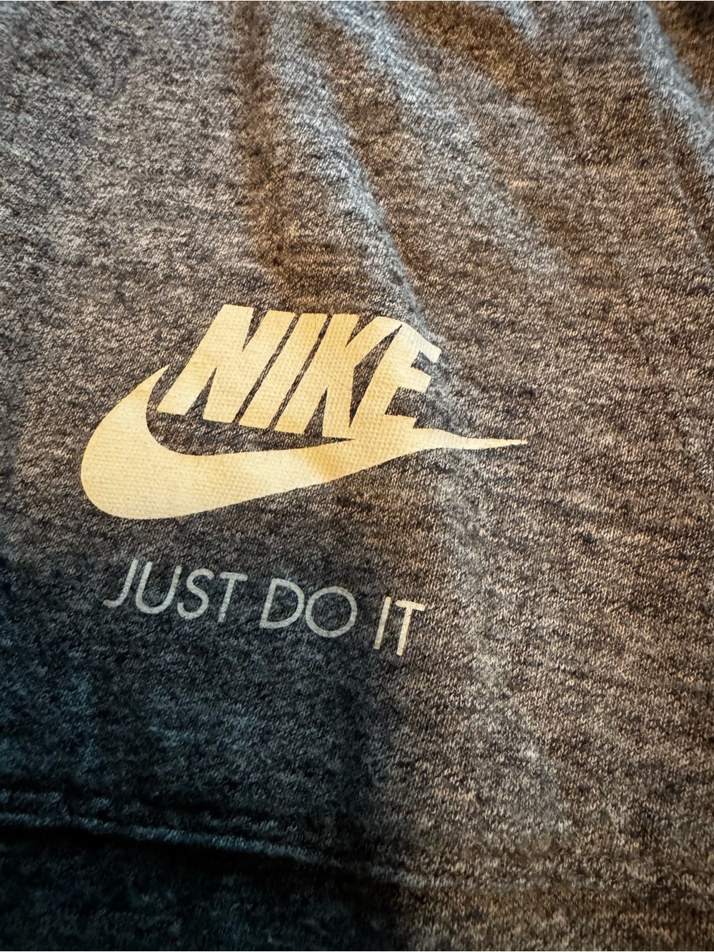 Y2K Nike Women's Heather Gray Cropped Sweatpants XS vintage - Picture 5 of 5
